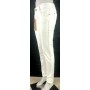 JEANS DONNA BIANCO CLINK REGENT PANTALONI ADERENTI SEMI ELASTICIZZATI TG29