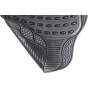 TAPPETI AUTO per ABARTH 500 C TANK NERO PVC TAPPETINI MACCHINA IN GOMMA