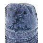 cappello pescatore estivo colore denim uomo australian