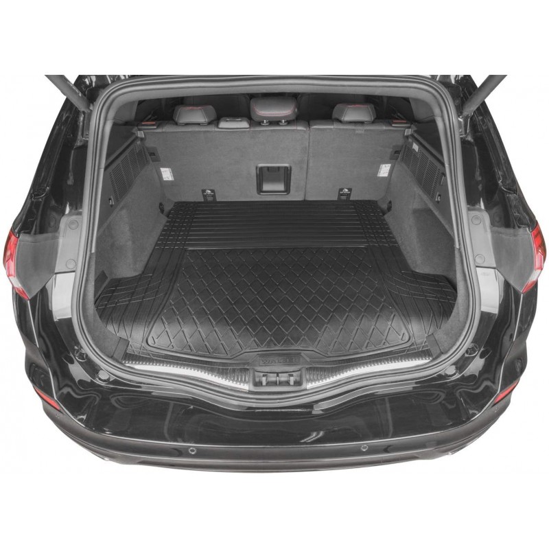 Tappeto In Gomma Per Bagagliaio Hyundai Tucson 2015- – Posizione Superiore, Vaschetta Rialzata E Antiscivolo