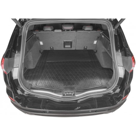 R25 tappeto baule per AUDI A1 (2010 - 2018) Tappetino in Gomma per Bagagliaio ritagliabile