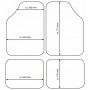 TAPPETI AUTO per MERCEDES CLASSE G  TANK NERO PVC TAPPETINI MACCHINA IN GOMMA