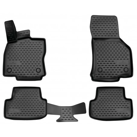 Tappetini 3D in gomma XTR per VW Golf 7 2012 - oggi Golf 8 07 - 2019 - oggi