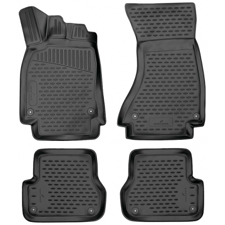 Tappetini specifici per Audi A6 (C7) Avant A6 Allroad in gomma XTR