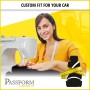 Coprisedile per Citroen Jumper 11498 sedili anteriori similpelle nero