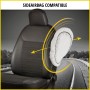 Coprisedile premium per Fiat talento 50159 furgoni fodere jacquard e ecopelle