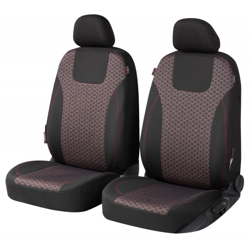 Coprisedili Motivo Zigzag Coprisedili Antiscivolo Browning Coprisedili Auto Universali - Impermeabili, Motivo Zigzag, Nero Mélange Coprisedili Camion Suv Coprisedili Anteriori Posteriori Motivo Zigzag - 3
