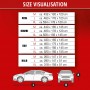 TELO COPRIAUTO GRIGIO WR07 COPRI AUTO RESISTENTE IN PEVA MIS 483 x 178 x H120