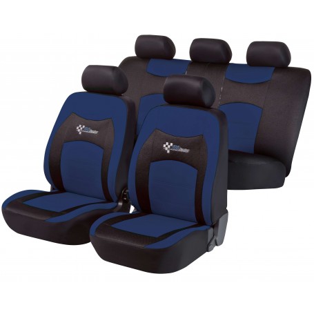 COPRISEDILI 11821 NERI BLU FODERE AUTO COMPATIBILI UNIVERSALI