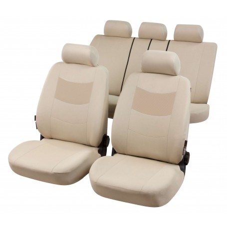 COPRISEDILI AG16 MIAMI BEIGE PER ALFA ROMEO 147 FODERE AUTO  FODERINE COMPATIBILI