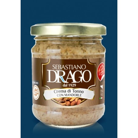 BIO CREMA DI TONNO E MANDORLE CONSERVE CONDIMENTO BRUSCHETTE  6X130 GR
