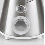Ariete 561 Blendy Metal Frullatore con lame in  Inox Tazza in vetro 800 ml 2 velocità + Pulse 300 W Argento