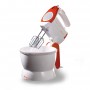 Ariete 1565 Mixy Professional Sbattitore elettrico con ciotola rotante 5 velocità 2 set di fruste in  Inox 2,4 L 300 W Arancione
