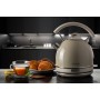 Ariete 2877 Bollitore elettrico 1,7 Litri di Design Infusi, tè e tisane Autosp 2000 W  Inox Linea Vintage Beige