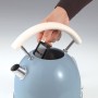 Ariete 2877 Bollitore elettrico 1,7 Litri di Design Infusi, tè e tisane Autosp 2000 W  Inox Linea Vintage Celeste