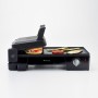 Ariete 1916 Multi Grill 3 in 1 Griglia Elettrica, Barbecue, Piastra liscia e rigata apertura a 180° Termost regolabi 2400 W Nero