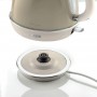 Ariete 2869 Bollitore Elettrico 1,7 Litri di Design Infusi, tè e tisane Autosp 2000 W  Inox Linea Vintage Beige