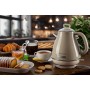 Ariete 2869 Bollitore Elettrico 1,7 Litri di Design Infusi, tè e tisane Autosp 2000 W  Inox Linea Vintage Beige