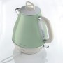 Ariete 2869 Bollitore Elettrico 1,7 Litri di Design Infusi, tè e tisane Autosp 2000 W  Inox Linea Vintage Verde