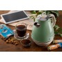 Ariete 2869 Bollitore Elettrico 1,7 Litri di Design Infusi, tè e tisane Autosp 2000 W  Inox Linea Vintage Verde