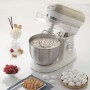 Ariete 1588 Impastatrice Planetaria Pane, pizza e dolci 7 Velocità 3 Fruste 5,5 Litri  Inox 2400 W Linea Vintage Beige