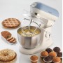 Ariete 1588 Impastatrice Planetaria Pane, pizza e dolci 7 Velocità 3 Fruste 5,5 Litri  Inox 2400 W Linea Vintage Celeste