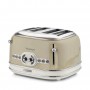 Ariete 156 Tostapane Vintage 4 fette di pane senza pinze 6 Livelli di tostatura Defrost 1600 W Linea Vintage Beige