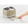 Ariete 156 Tostapane Vintage 4 fette di pane senza pinze 6 Livelli di tostatura Defrost 1600 W Linea Vintage Beige