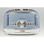 Ariete 156 Tostapane Vintage 4 fette di pane senza pinze 6 Livelli di tostatura Defrost 1600 W Linea Vintage Celeste