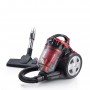 Ariete 2753 J-Force Aspirapolvere senza sacco Tecnologia multiciclonica Tubo telescopico Filtro Hepa Cavo 5 mt 700 W Rosso Nero