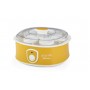 Ariete 617 Yogurella Yogurtiera Elettrica 7 vasetti in vetro 1,3kg di yogurt fatto in casa 20 W Bianco e Giallo