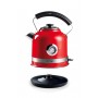 Ariete 2854 Bollitore Elettrico con Autosp Base Cordless Filtro Removibile Termometro 2000 W 1,7 Litri Linea Moderna Rosso