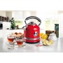 Ariete 2854 Bollitore Elettrico con Autosp Base Cordless Filtro Removibile Termometro 2000 W 1,7 Litri Linea Moderna Rosso