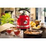 Ariete 2854 Bollitore Elettrico con Autosp Base Cordless Filtro Removibile Termometro 2000 W 1,7 Litri Linea Moderna Rosso