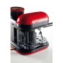 Ariete 1318 Macchina da Caffè con Macinacaffè 1 filtro Montalatte 15 bar 1080 W 0,8 Litri Linea Moderna Rosso