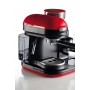 Ariete 1318 Macchina da Caffè con Macinacaffè 1 filtro Montalatte 15 bar 1080 W 0,8 Litri Linea Moderna Rosso