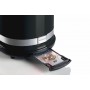 Ariete 149 Tostapane Moderna nero, pinze per 2 fette di sandwich o toast 6 livel di doratura Scongel Linea Moderna Ariete Nero