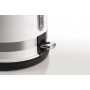 Ariete 2854 Moderna Bollitore Elettrico, 2000 W, 1,7 L, 360°Cordless, Spegn Autom, Filtro Rimovibile, Livello Acqua, Term Bianco