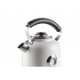 Ariete 2854 Moderna Bollitore Elettrico, 2000 W, 1,7 L, 360°Cordless, Spegn Autom, Filtro Rimovibile, Livello Acqua, Term Bianco