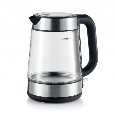 Ariete 2874 Bollitore Tea Maker 1,7 Litri Cordless Spegnimento automatico 2200 W Vetro trasparente