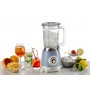 Ariete 583, Frullatore Vintage con tazza in vetro da 1,5 Litri, 4 Lame in  Inox, 4 Velocità + Pulse,1000 W, Celeste