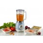 Ariete 583, Frullatore Vintage con tazza in vetro da 1,5 Litri, 4 Lame in  Inox, 4 Velocità + Pulse,1000 W, Celeste