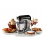 Ariete 1589 Impastatrice Planetaria Moderna, 1600 W, 11 vel, 5.5 Litri, 3 accessori per impastare, amalgamare e montare. Nero