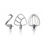 Ariete 1589 Impastatrice Planetaria Moderna, 1600 W, 11 vel, 5.5 Litri, 3 accessori per impastare, amalgamare e montare. Nero