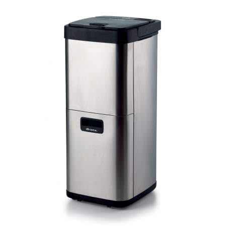 Ariete 2001 Ecowe, Pattumiera Intellig, Essiccatore e riduttore di rifiuti organici  Antio Coperc a press Carboni Silver