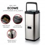 Ariete 2001 Ecowe, Pattumiera Intellig, Essiccatore e riduttore di rifiuti organici  Antio Coperc a press Carboni Silver