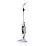 Ariete 4175 Steam Mop Foldable 10 in 1, Scopa a Vapore Pieghevole, 1500 W, 10 funzioni in 1 accessori, 350 cc, Bianco/Azzurro