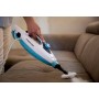Ariete 4175 Steam Mop Foldable 10 in 1, Scopa a Vapore Pieghevole, 1500 W, 10 funzioni in 1 accessori, 350 cc, Bianco/Azzurro