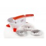 Ariete 261 Passì Passaverdure Elettrico 3 dischi  Inox adattabile a qualsiasi recipiente 25 W Bianco e arancio