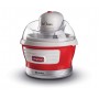Ariete 643 Ice Cream Maker Party Time Macchina per fare il gelato, 12W, 1,5 L, Cestello estraibile tempo prepar 30 minuti, Rosso